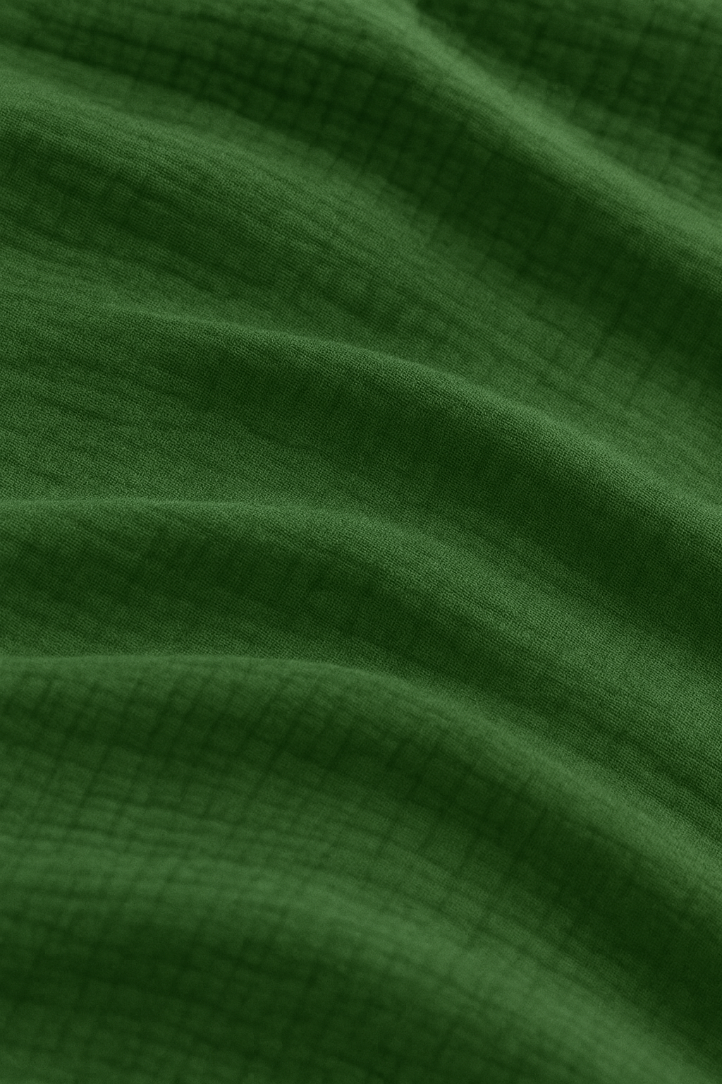 Cloud Muslin Blanket - Hunter Green