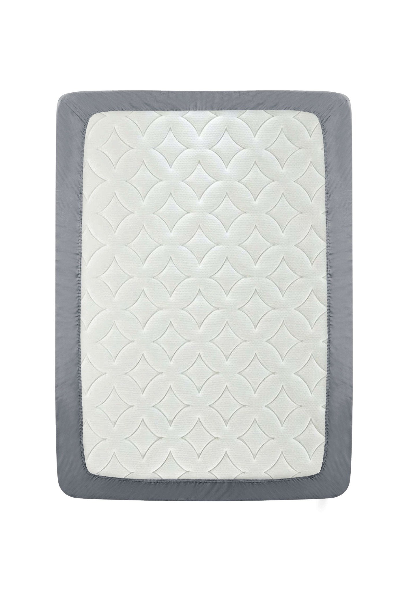 Dark Gray Fitted Bed Sheet Set