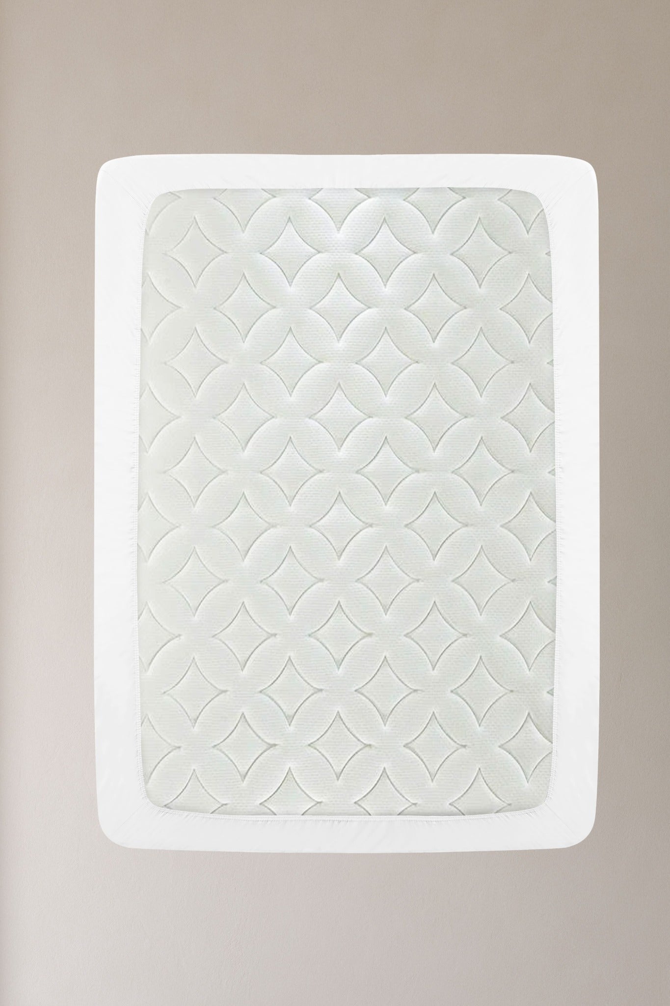 White Fitted Bed Sheet Set