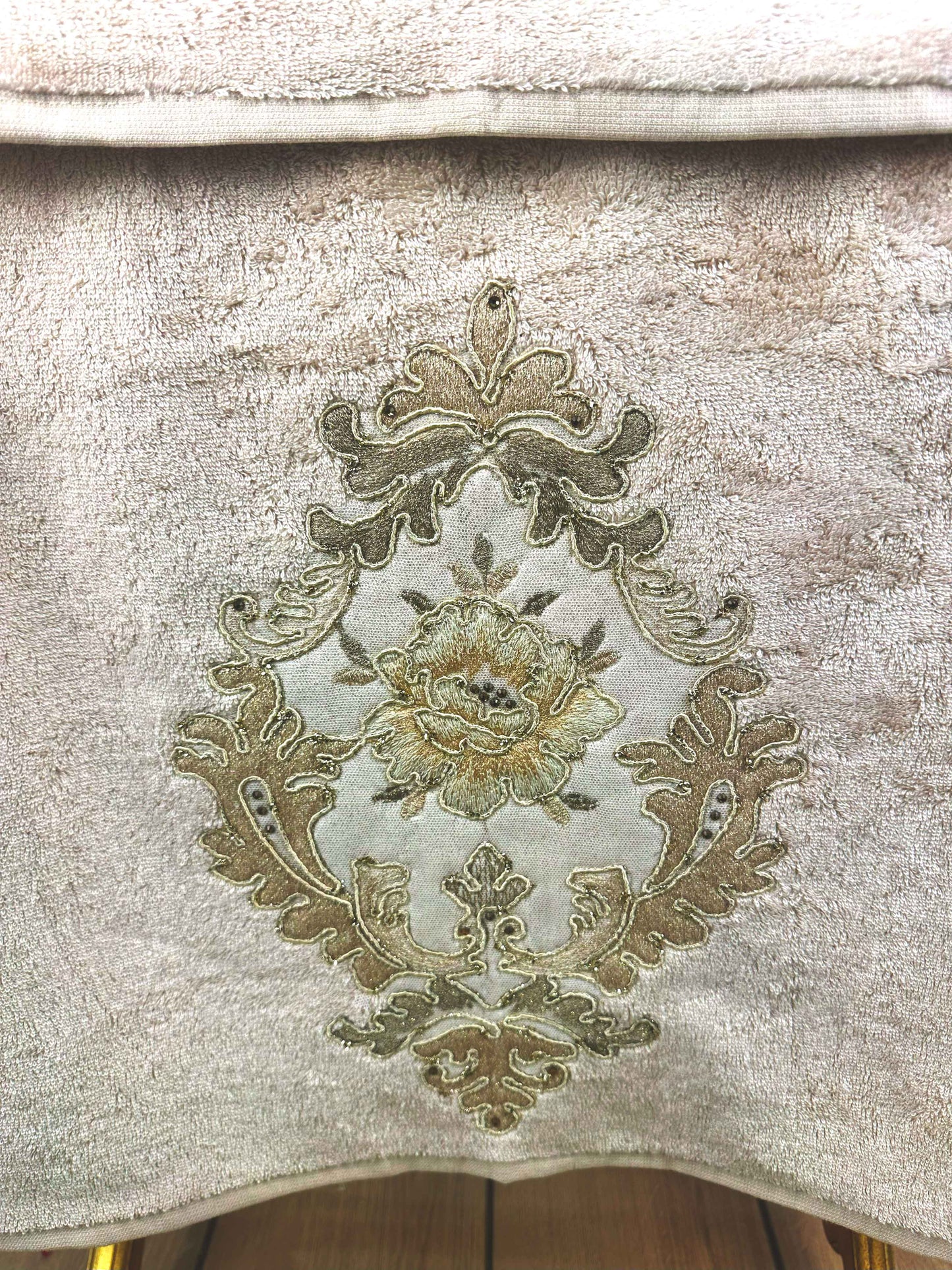 Gelin Beige Towel Set