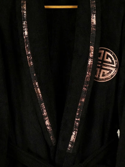 Hera Black Bathrobe (His)