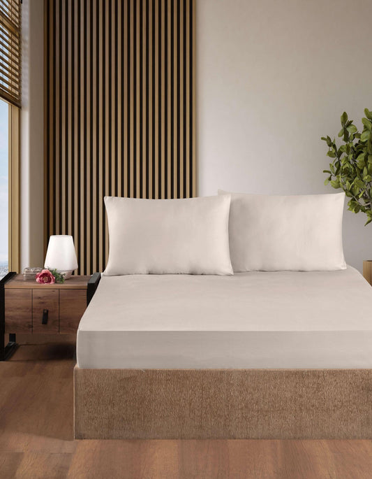 Champagne Fitted Bed Sheet Set