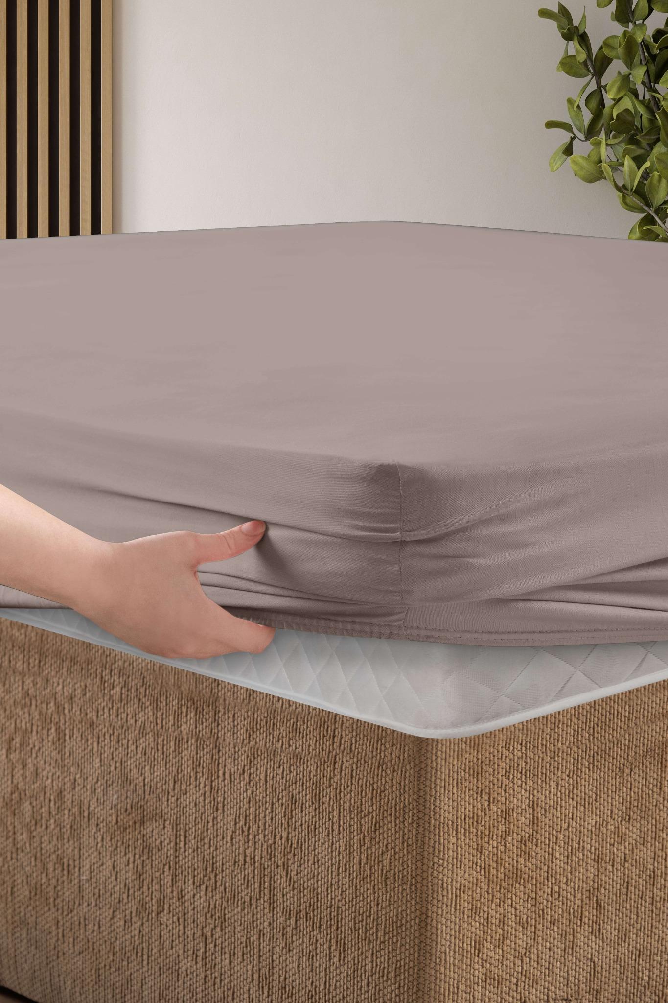 Mink Fitted Bed Sheet Set