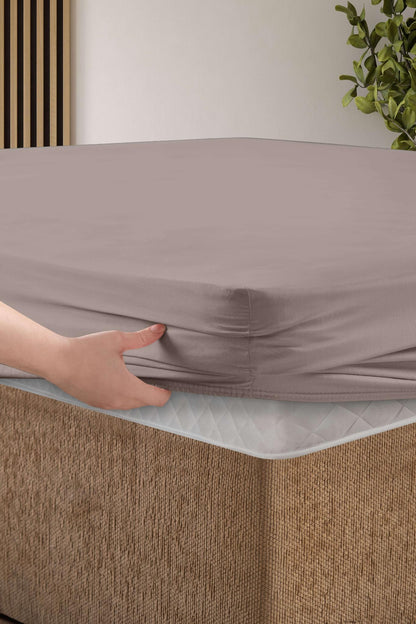 Mink Fitted Bed Sheet Set