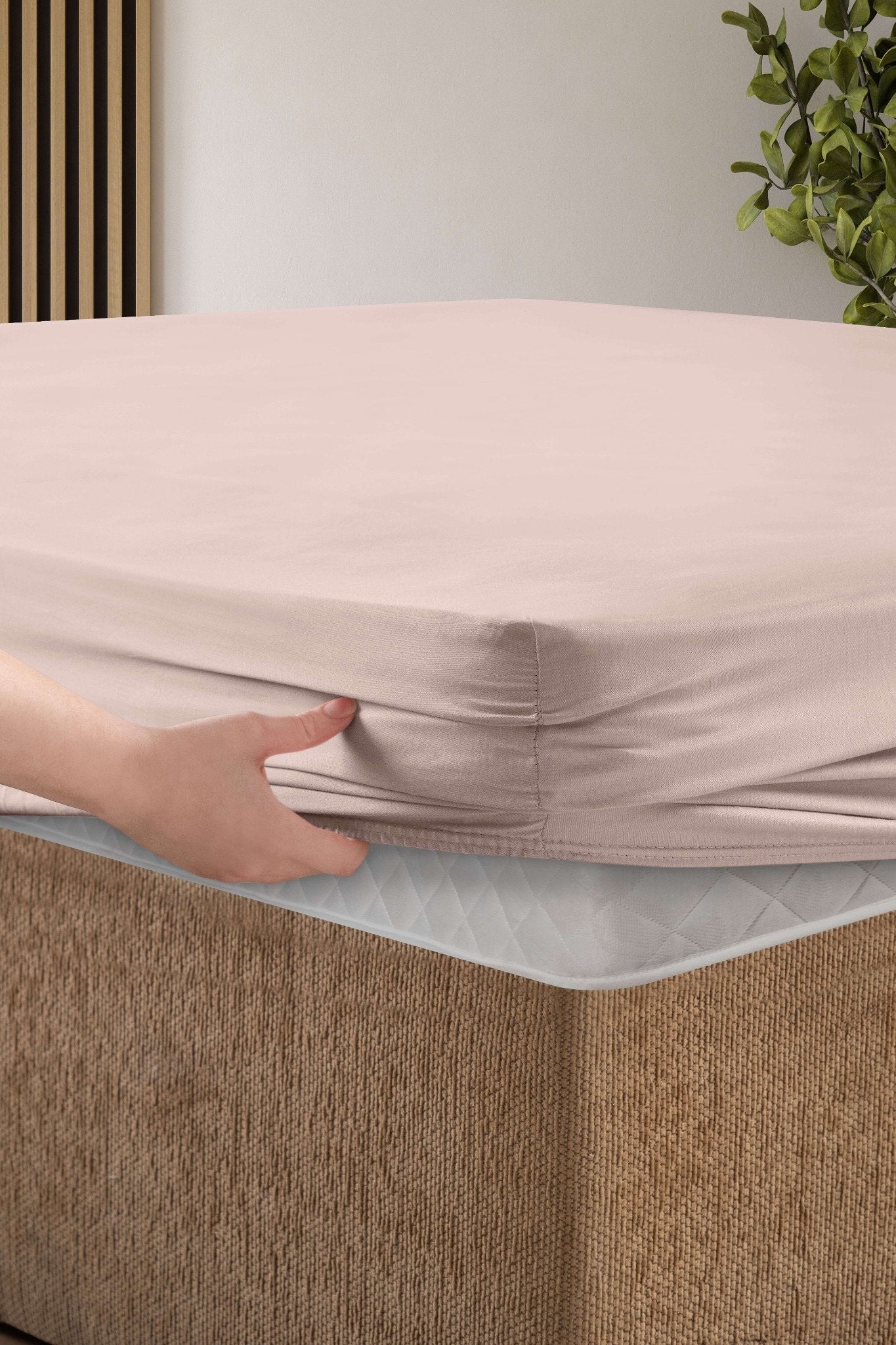 Powder Fitted Bed Sheet Set