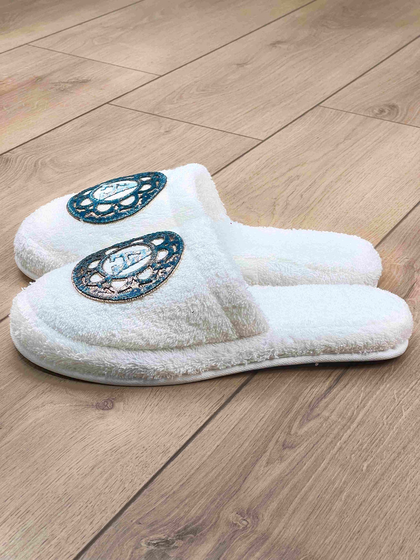 Personalized Initial Lyra Slippers For Men