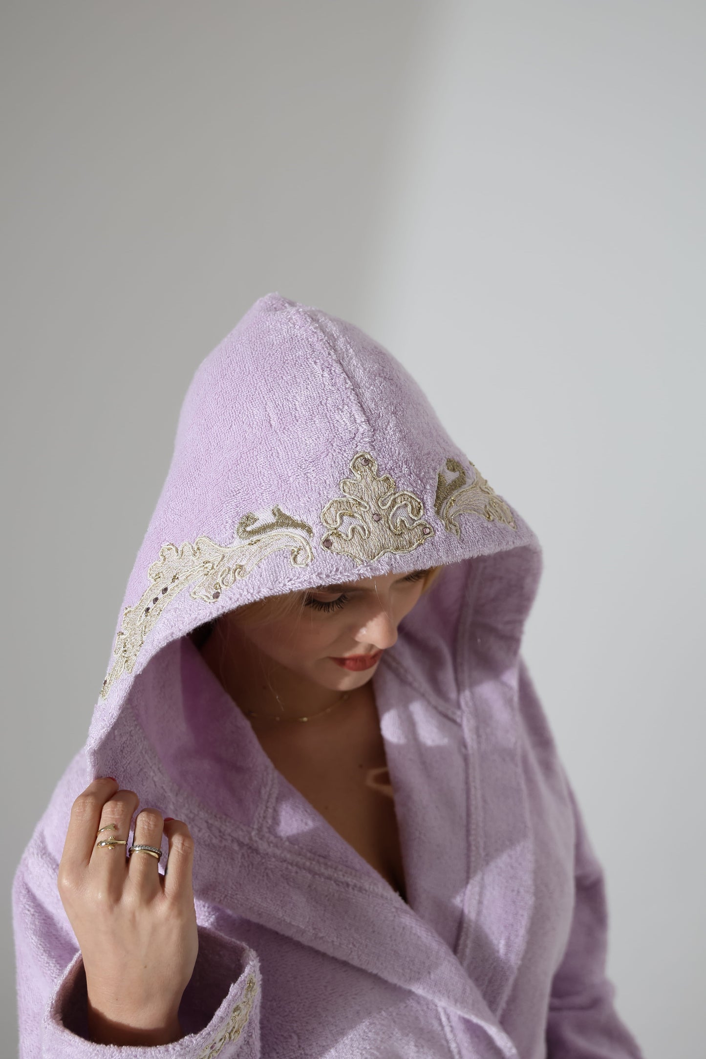 Gelin Exclusive Lilac Bathrobe