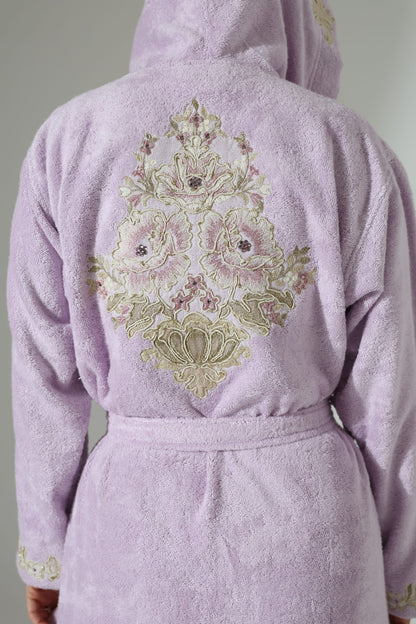 Gelin Exclusive Lilac Bathrobe