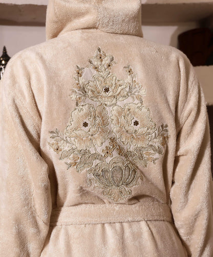 Gelin Exclusive Beige Bathrobe