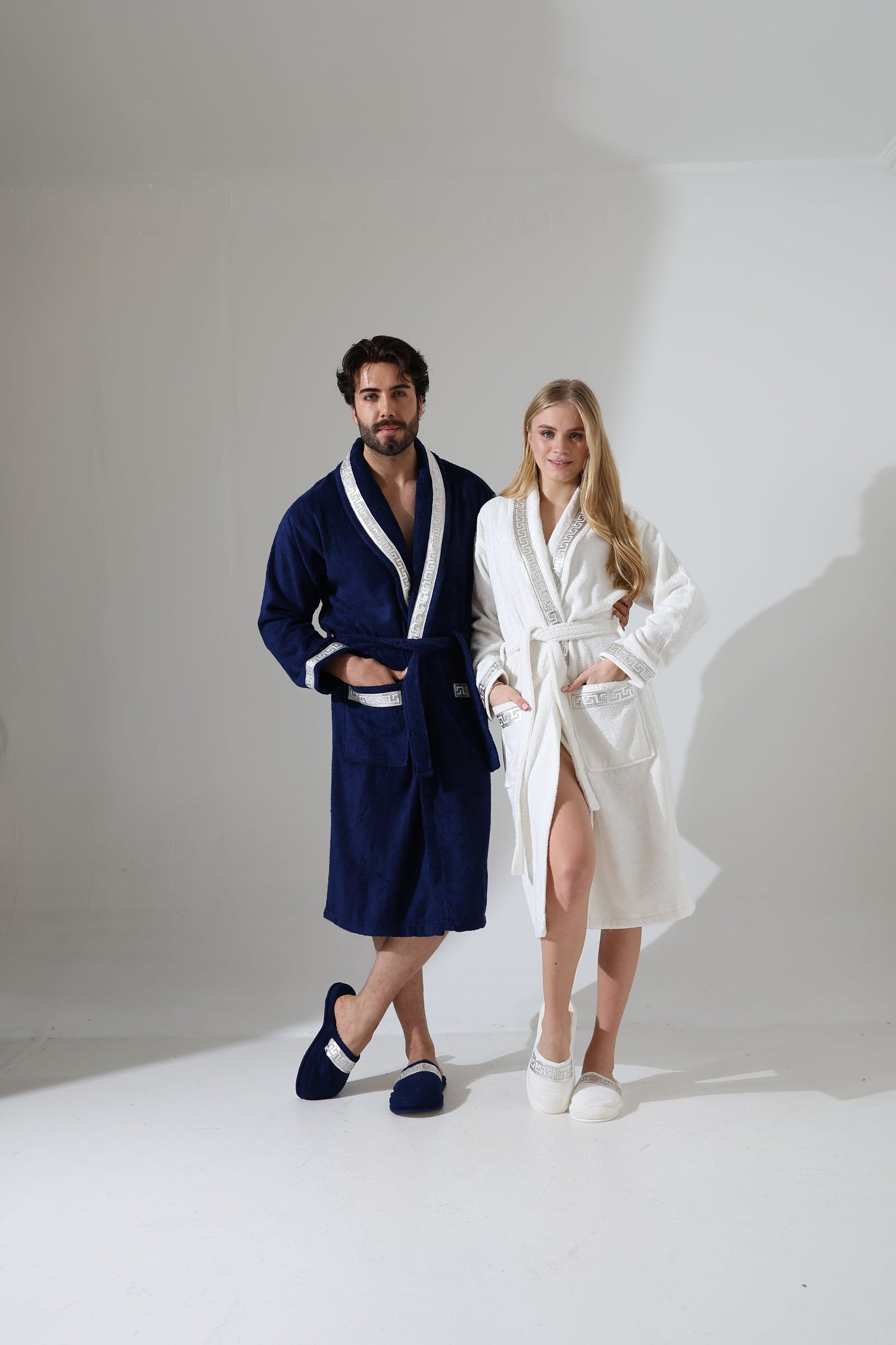 Anka Silver Bathrobe Set (Her & Him)