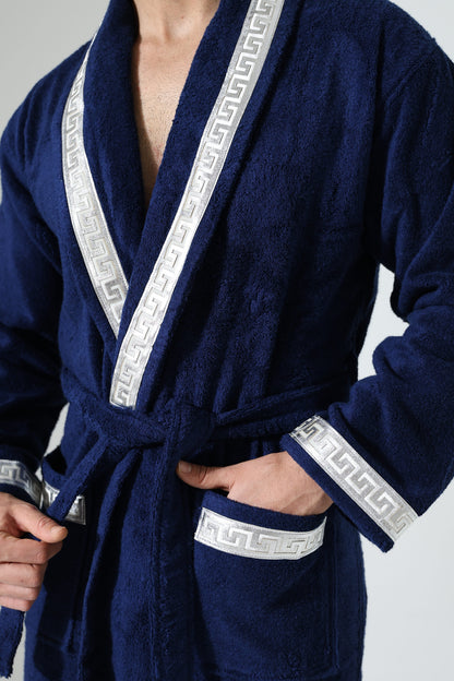 Anka Night Blue Bathrobe