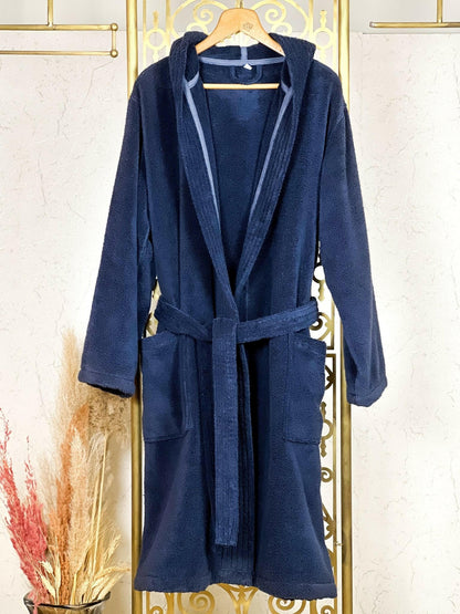 Akay Blue Bathrobe (His)
