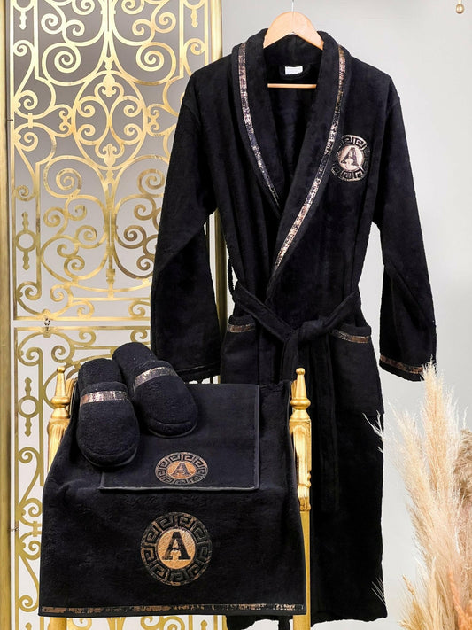 Custom Monogram Kaan Bathrobe (Him)