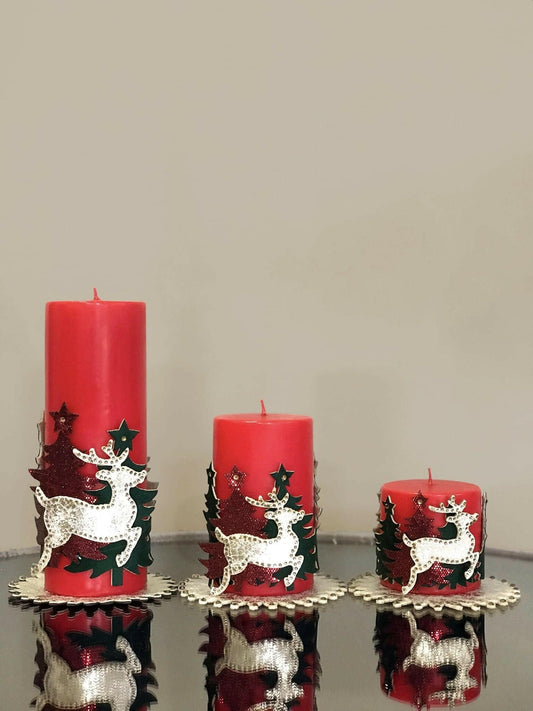 Deer Candle Set