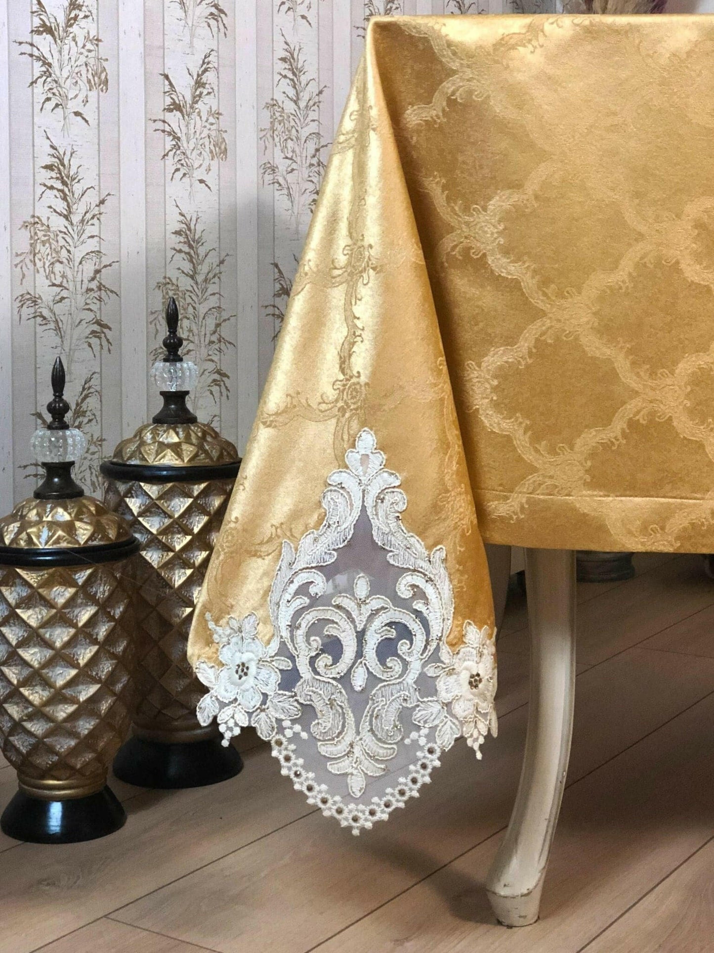 Demet Tablecloth Mustard