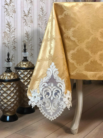 Demet Tablecloth Mustard