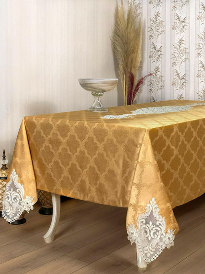 Demet Tablecloth Mustard