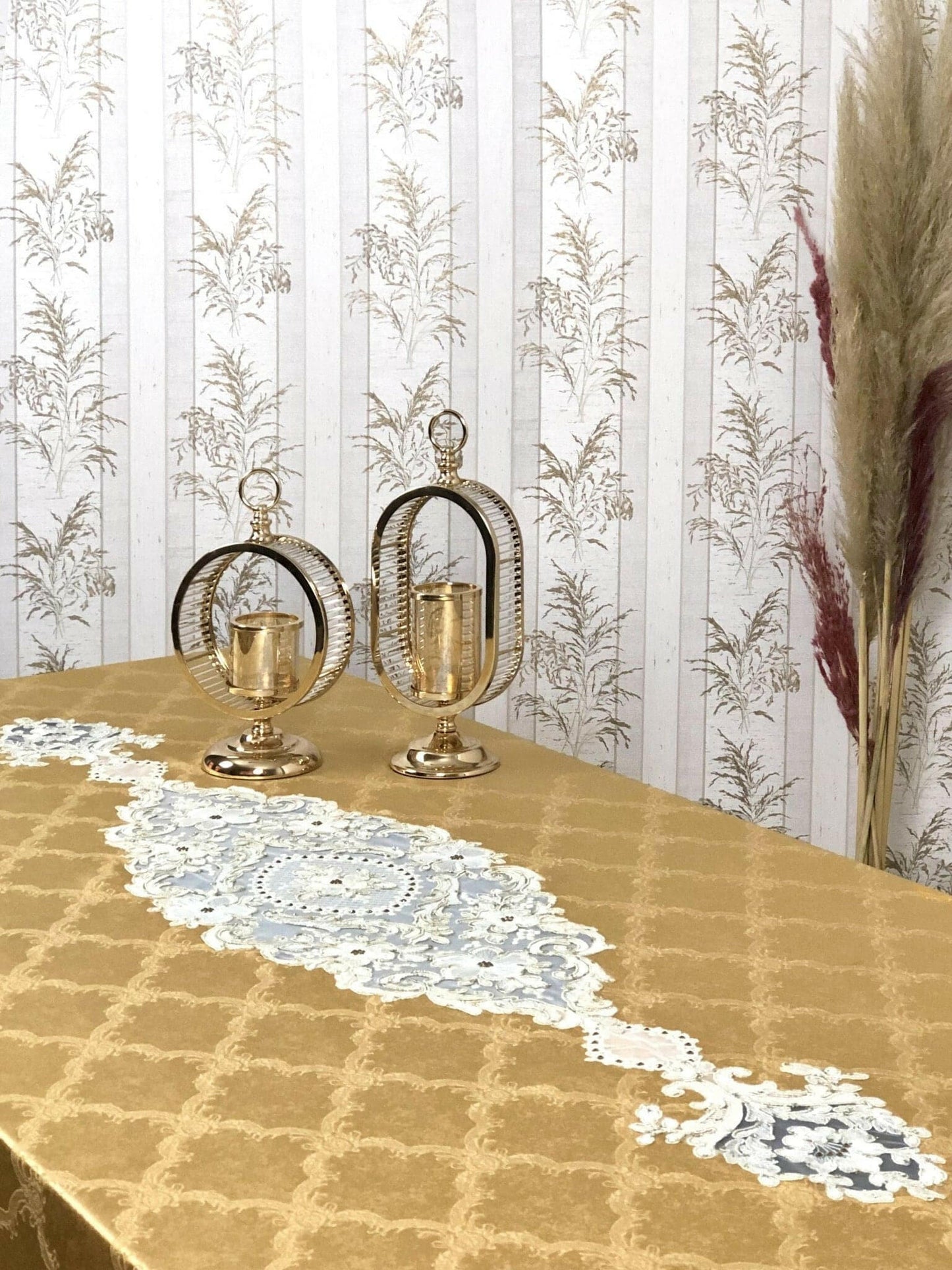 Demet Tablecloth Mustard