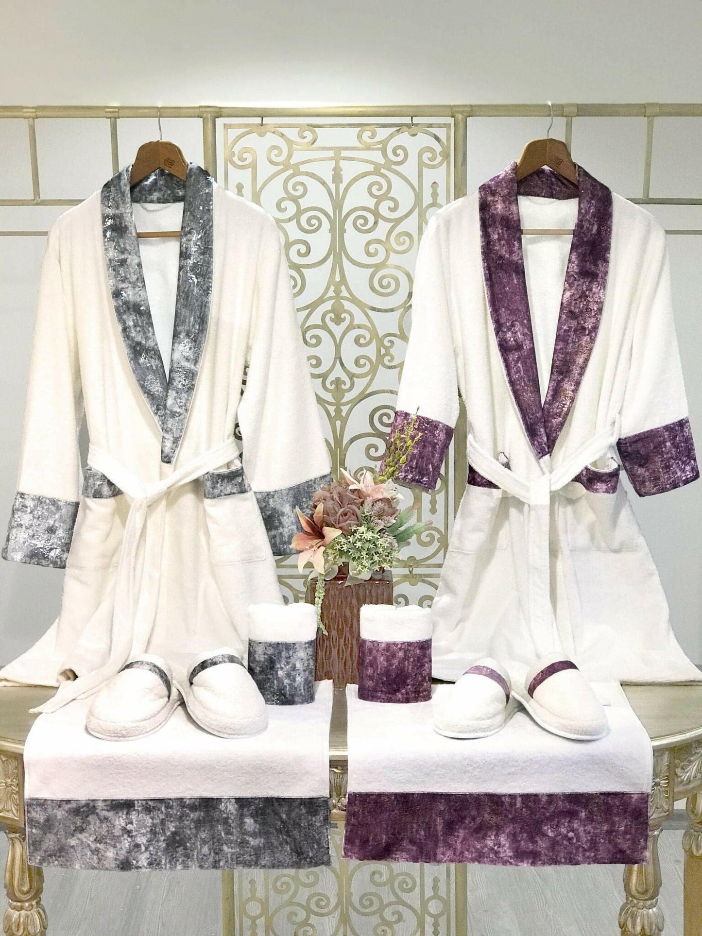Ela Bathrobe Set (His & Her)