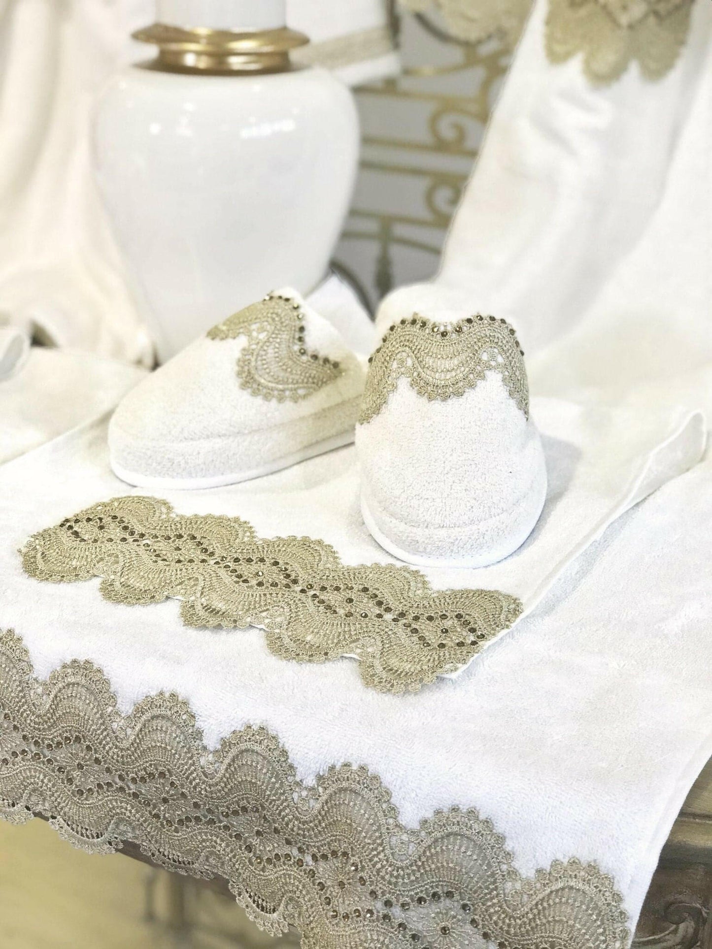 Gunes Bathrobe Set (His & Her)