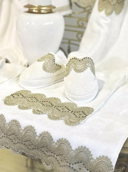 Gunes Bathrobe Set (His & Her)