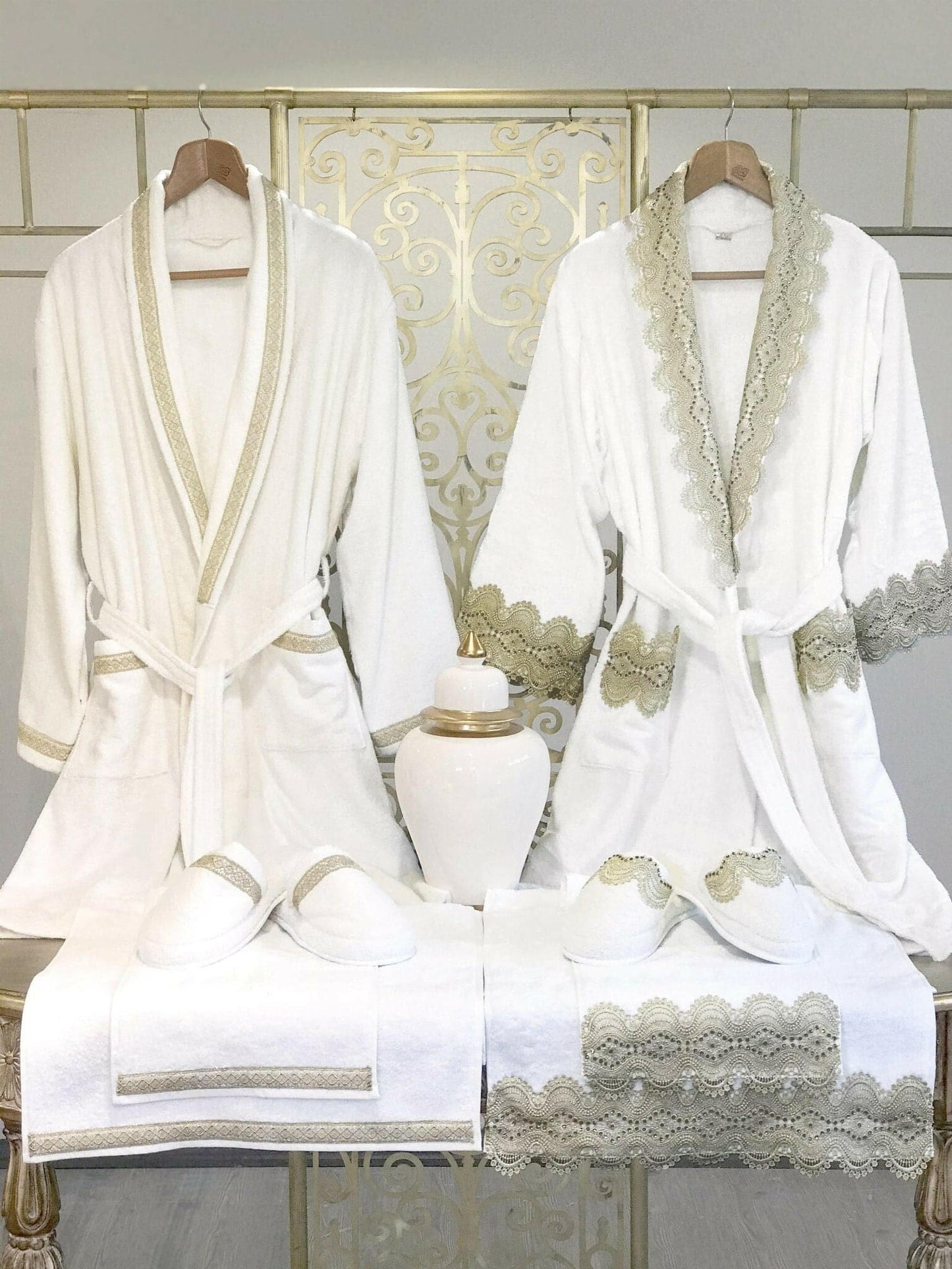 Gunes Bathrobe Set (His & Her)