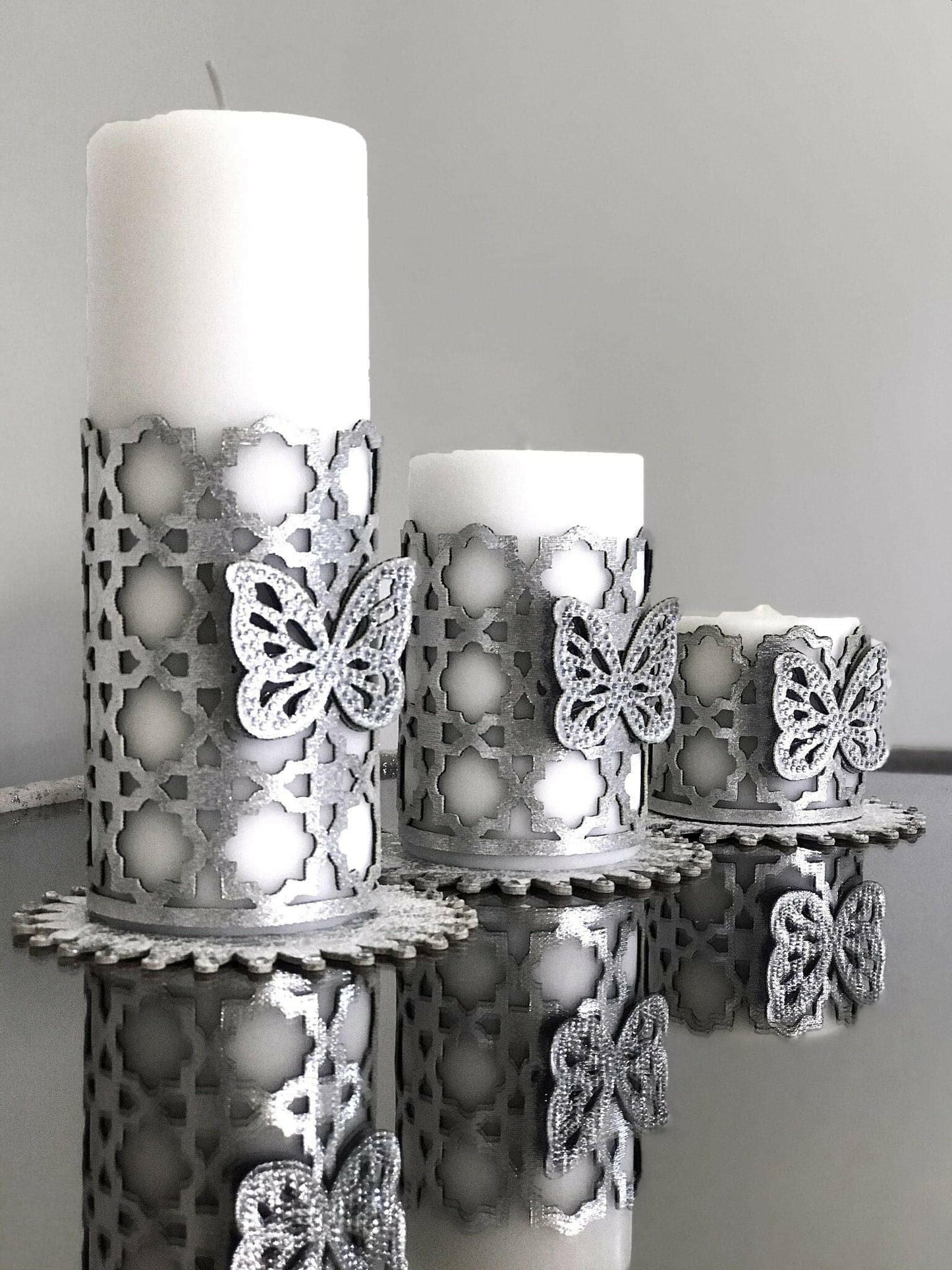 Kelebek Candle Set