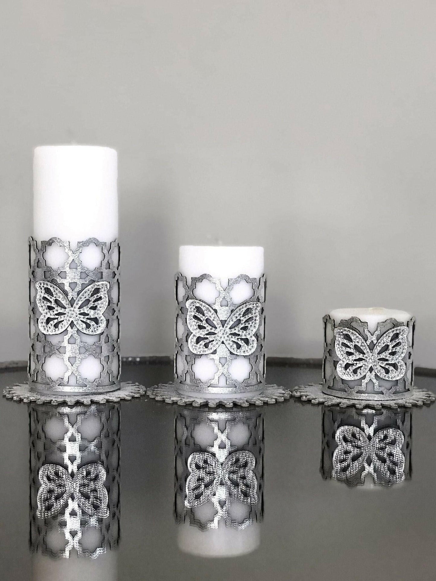 Kelebek Candle Set