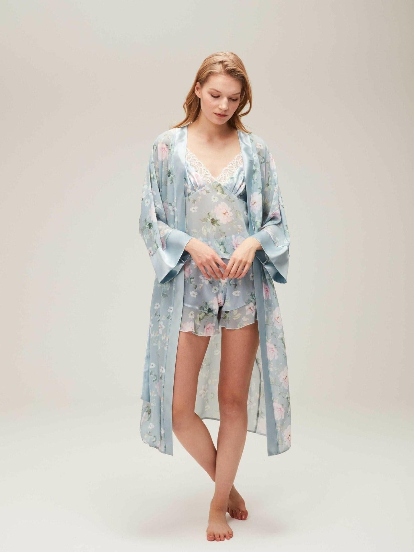 Liva Pajama & Gown Complete Set