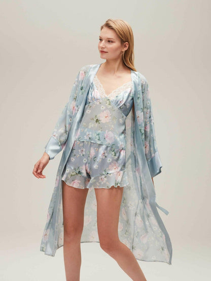Liva Pajama & Gown Complete Set