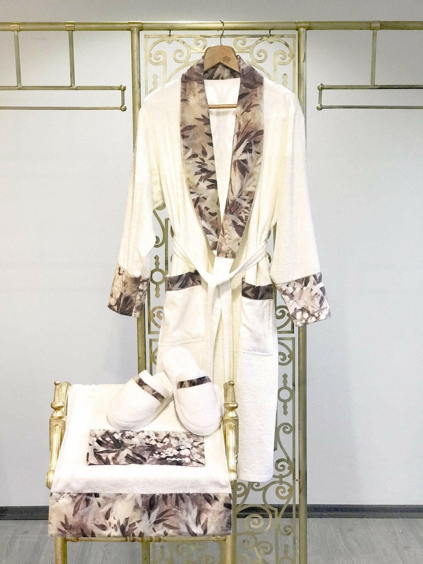 Lyla Coffee Bathrobe (His)