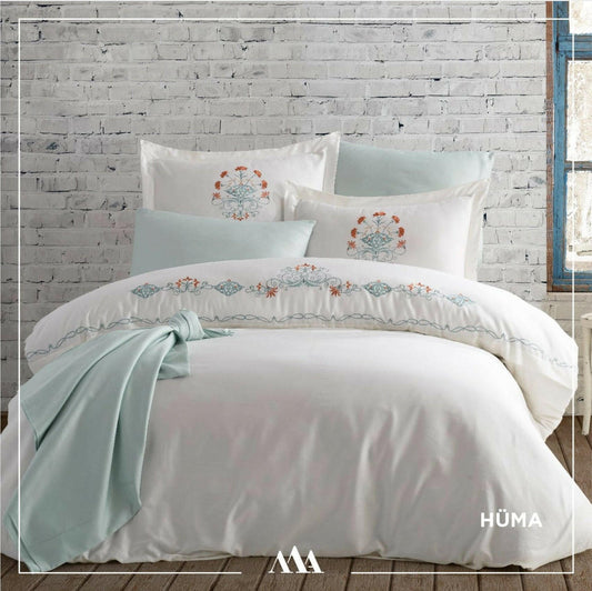 Maribor Hüma - Embroidered Luxury Duvet Cover Set