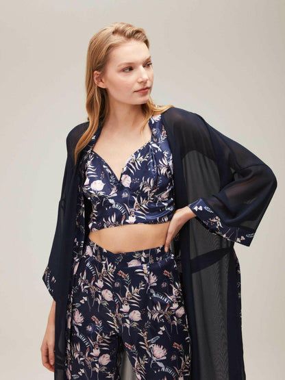 Mia Pajama & Gown Complete Set