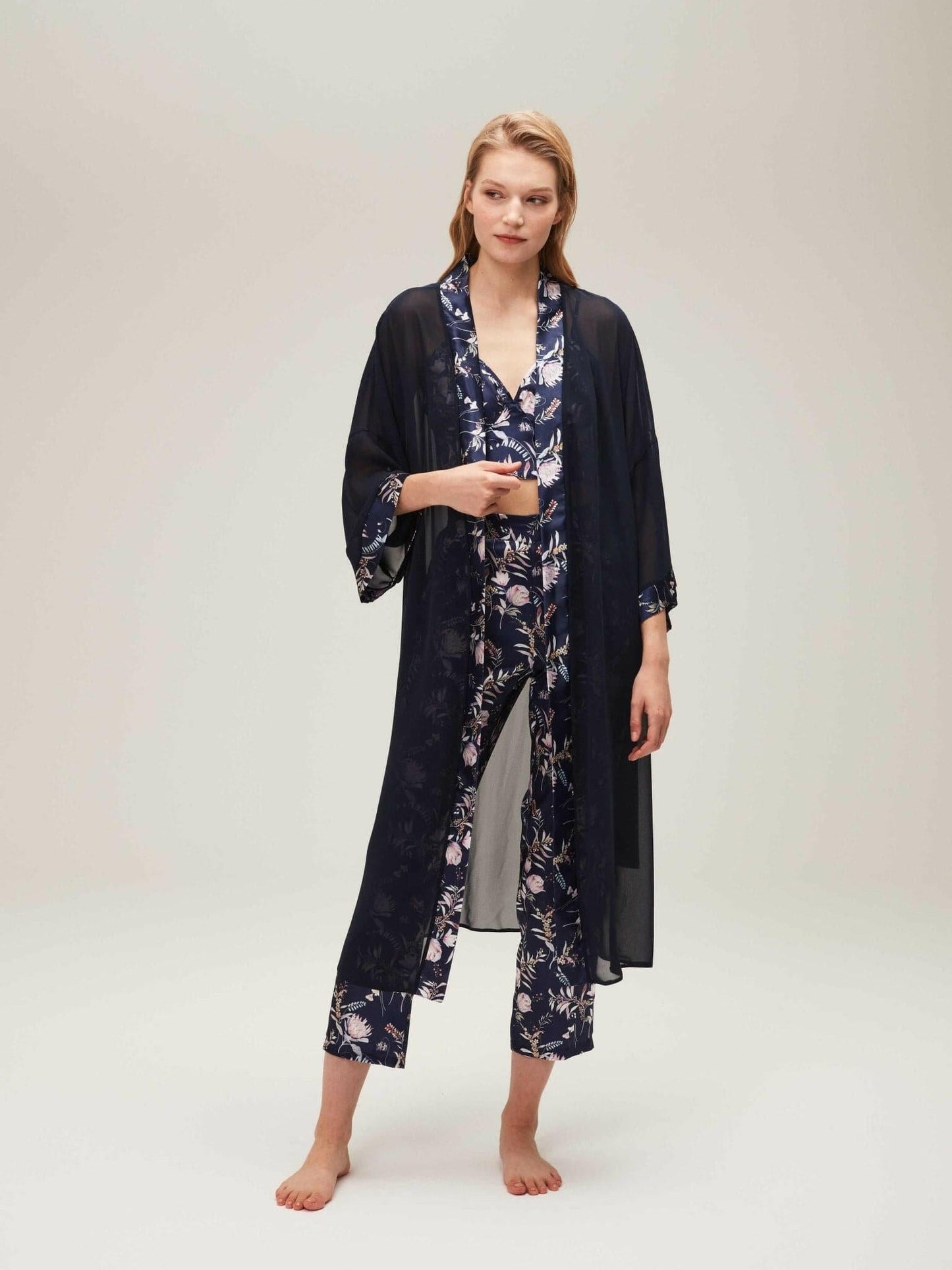 Mia Pajama & Gown Complete Set