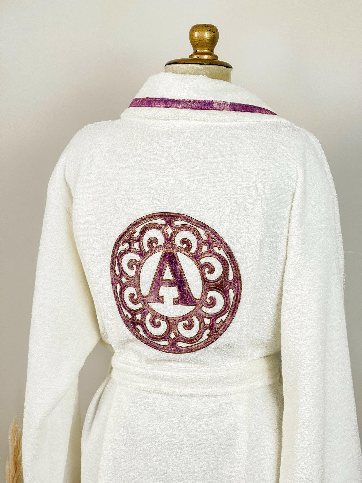 Personalized Initial Lyra Bathrobe (Her)
