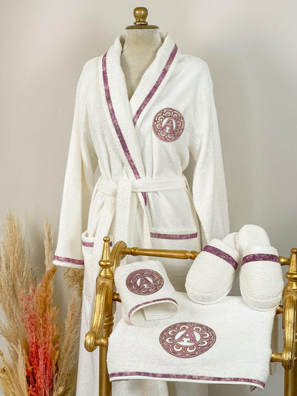 Personalized Initial Lyra Bathrobe (Her)