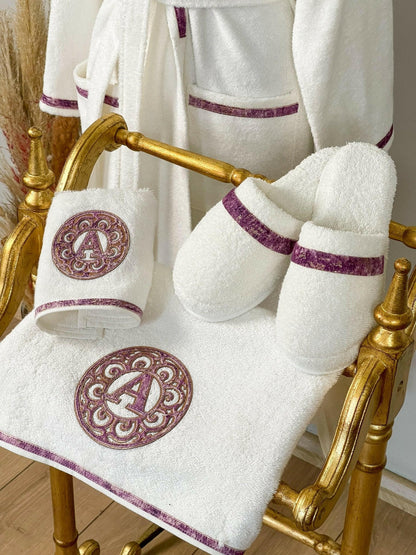 Personalized Initial Lyra Bathrobe (Her)