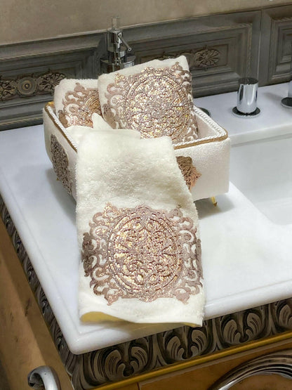Ruya Towel Box Set