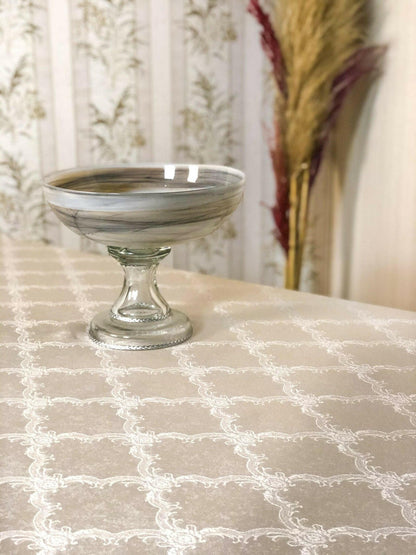 Serra Powder Pink Tablecloth