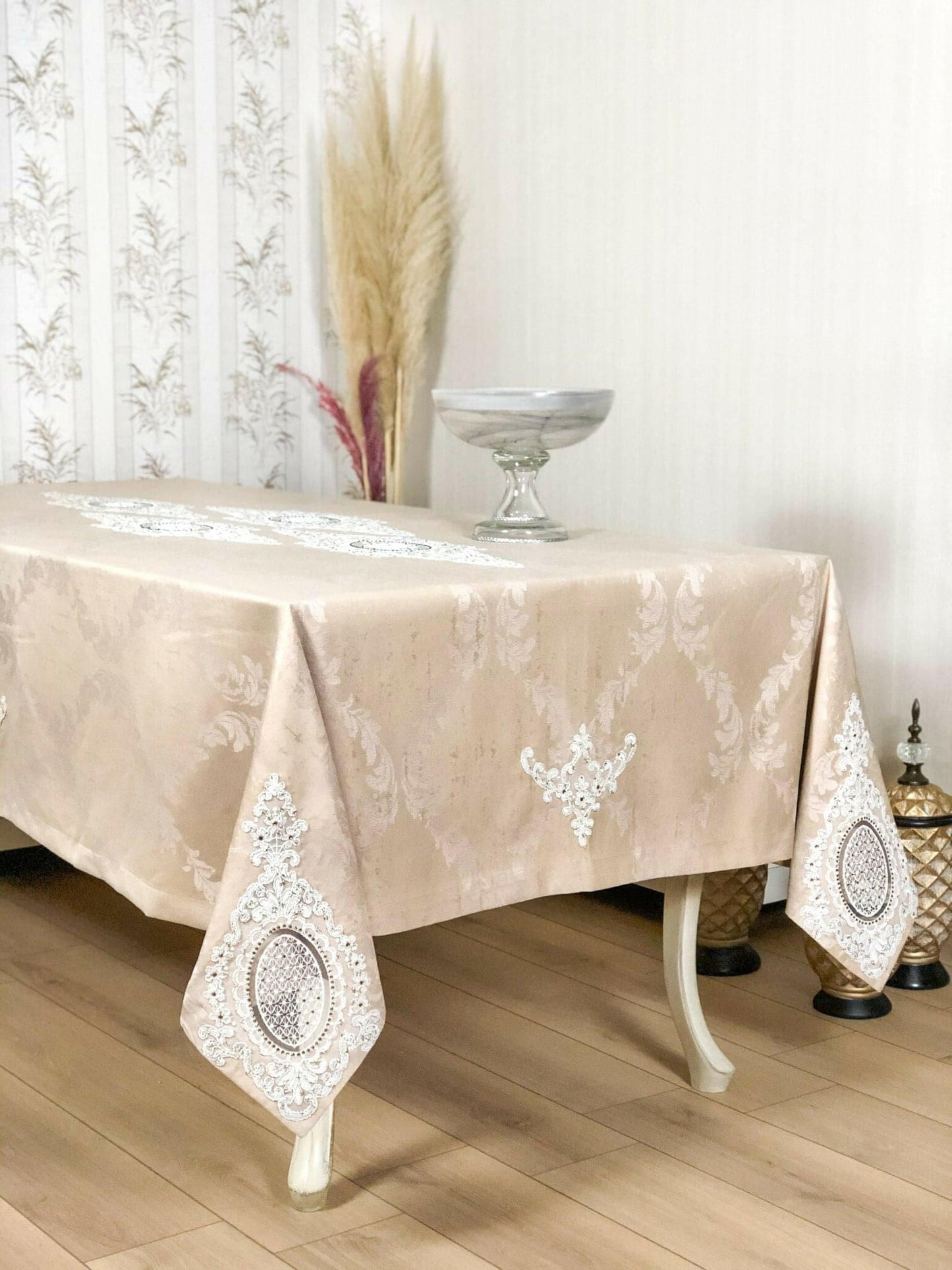 Yesim Powder Pink Tablecloth