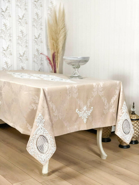 Yesim Powder Pink Tablecloth