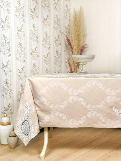 Yesim Powder Pink Tablecloth